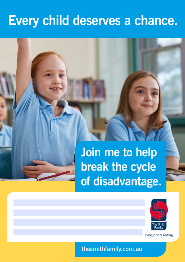 Join Me Fundraising Poster